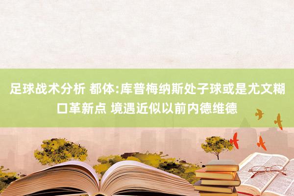 足球战术分析 都体:库普梅纳斯处子球或是尤文糊口革新点 境遇近似以前内德维德