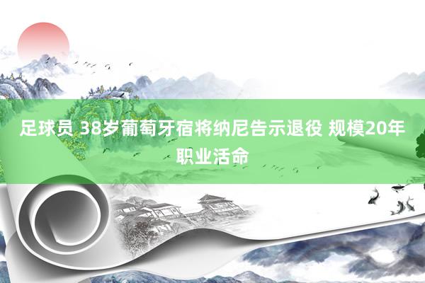 足球员 38岁葡萄牙宿将纳尼告示退役 规模20年职业活命